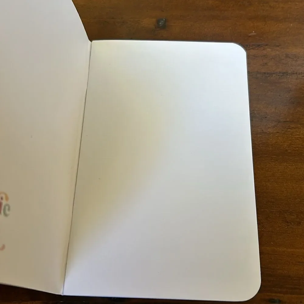 Maddie Green Design notebook and 2 stickers All NeW